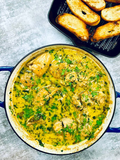 Chicken with Mustard Cream sauce