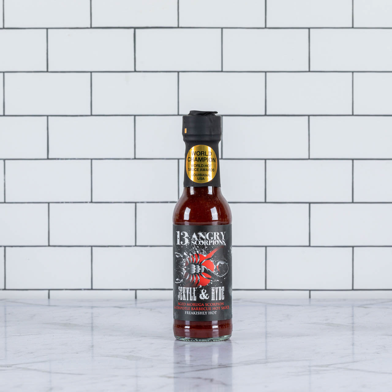 13 Angry Scorpions Jekyll and Hyde Sauce 150ml – Freakishly Hot
