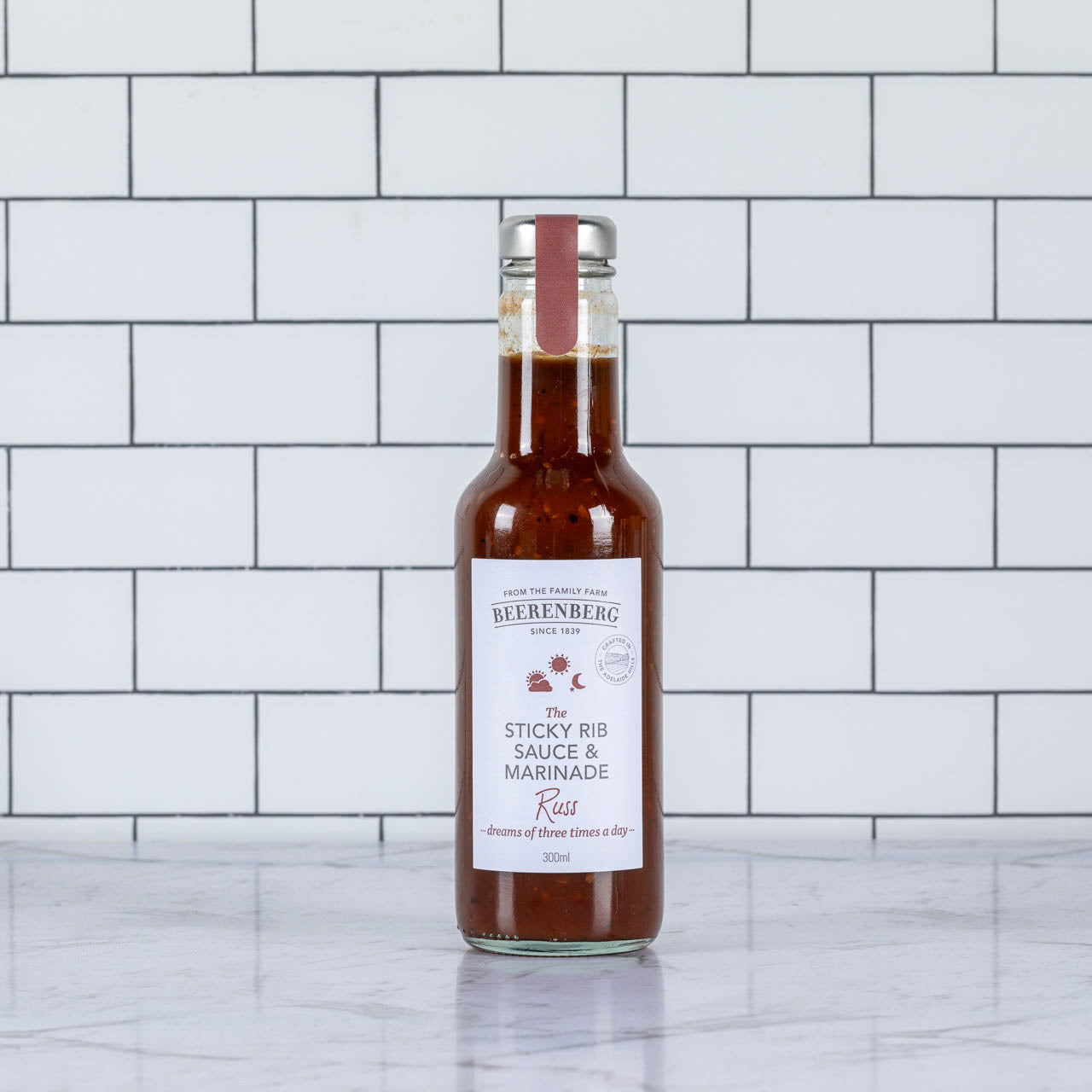 Beerenberg Sticky Rib Sauce Marinade Russ 300ml