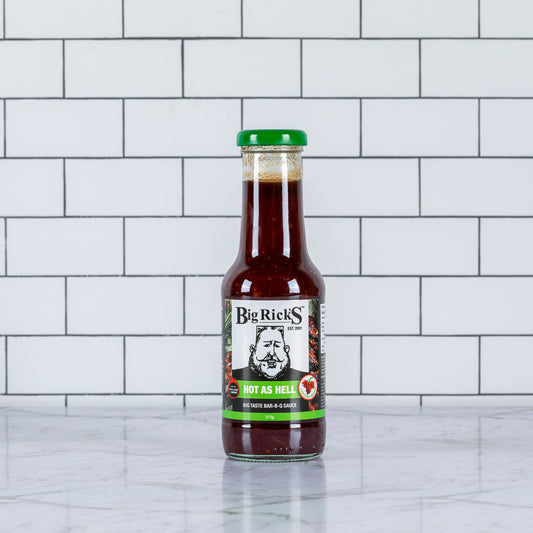 Big Rick's Hot As Hell BBQ Sauce 370g