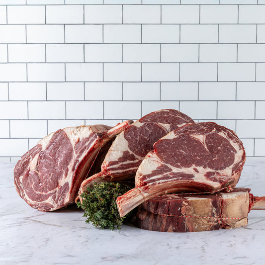 Premium Dry Aged Rib on the Bone | The Butcher Shoppe