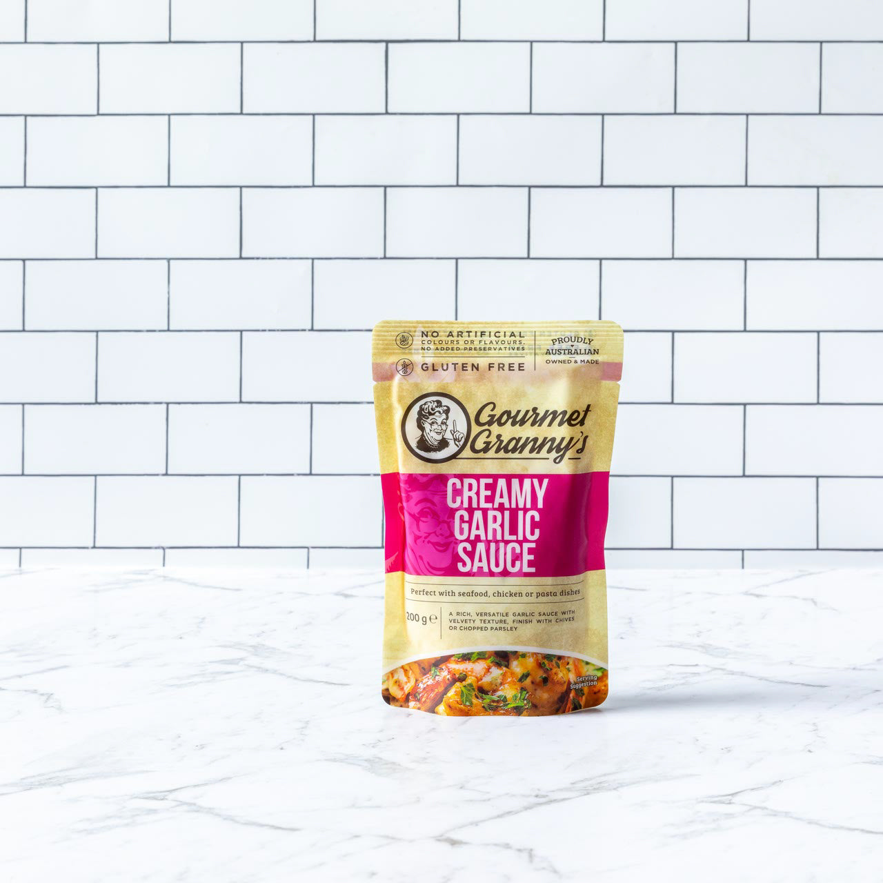 Gourmet Granny’s Creamy Garlic Sauce 200g