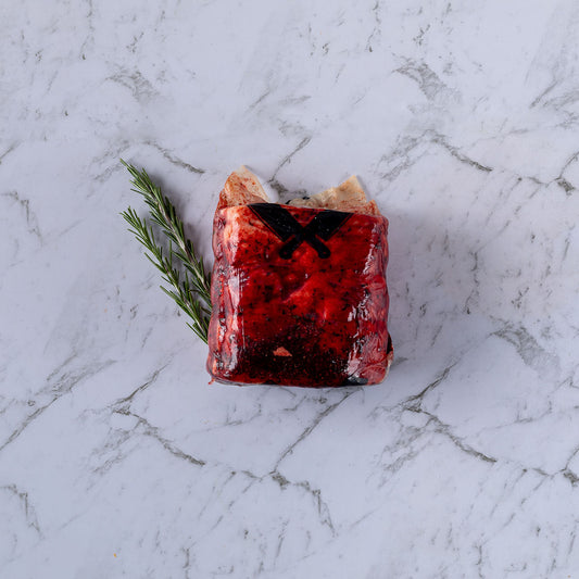 Marinated Beef Roast in Red Wine & Garlic