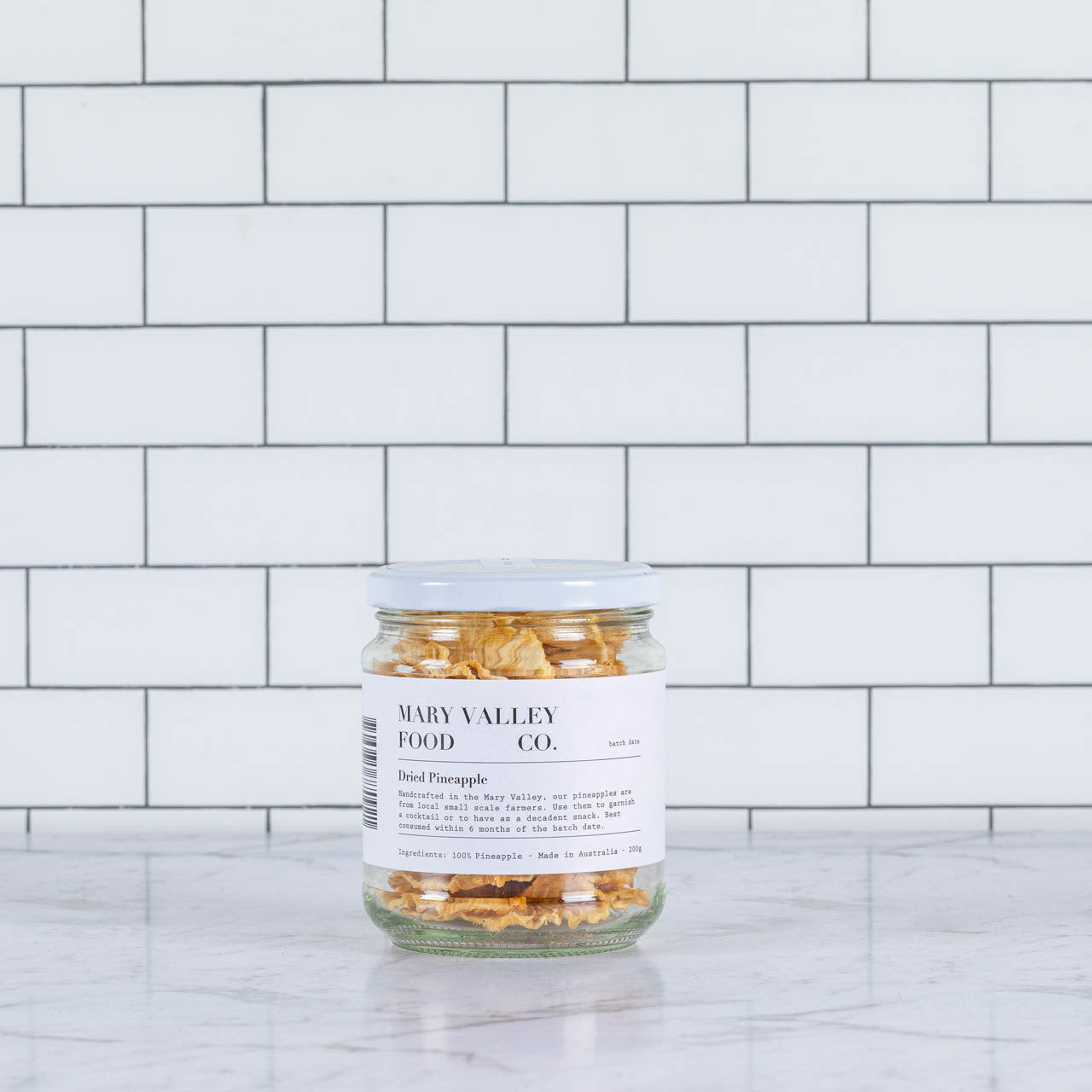 Mary Valley Food Co Dried Pineapple 200g