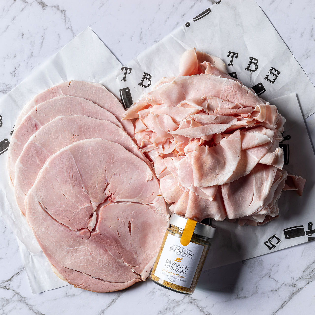 Sliced Leg Ham of the Bone