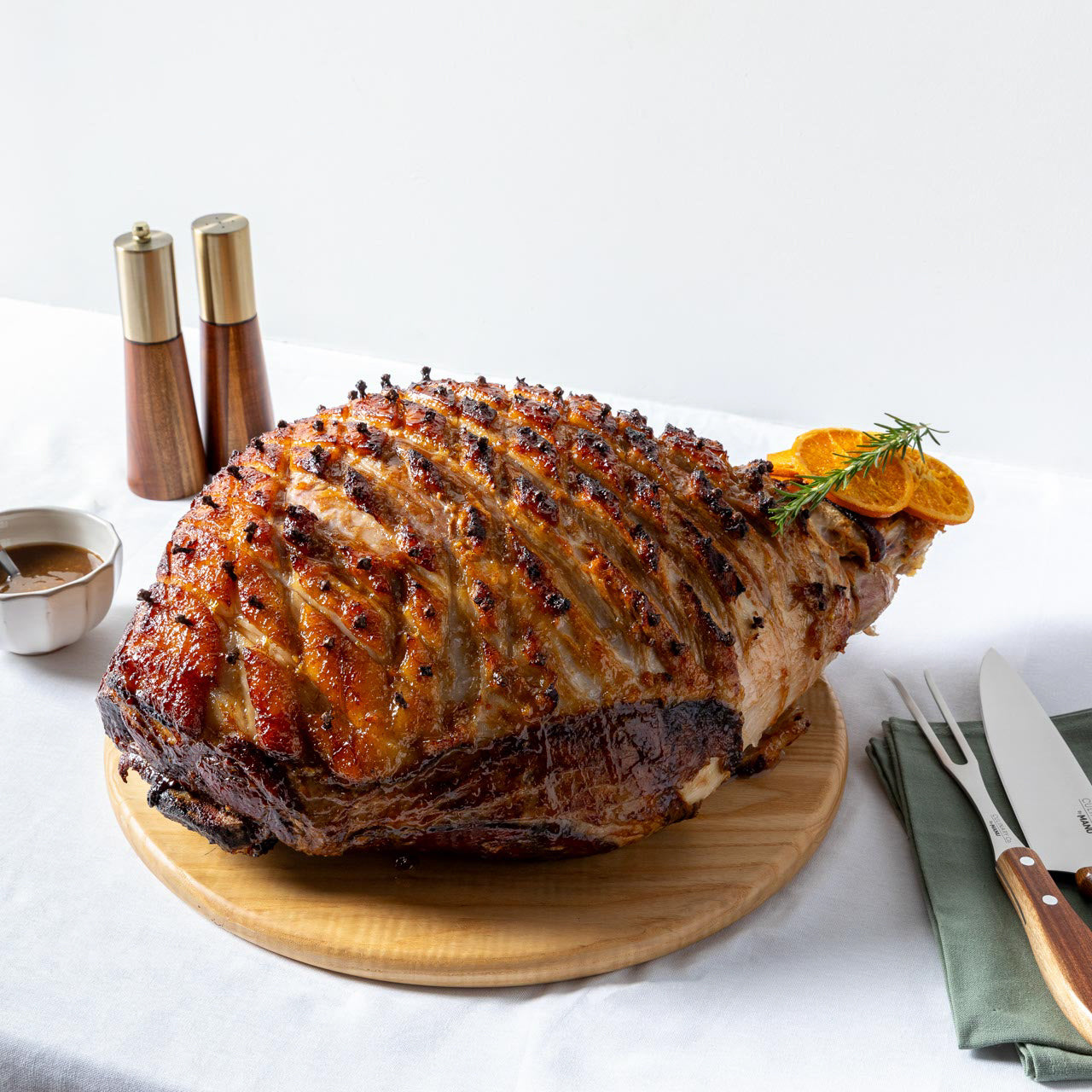 St Bernard's Double Smoked Christmas Full Leg Ham