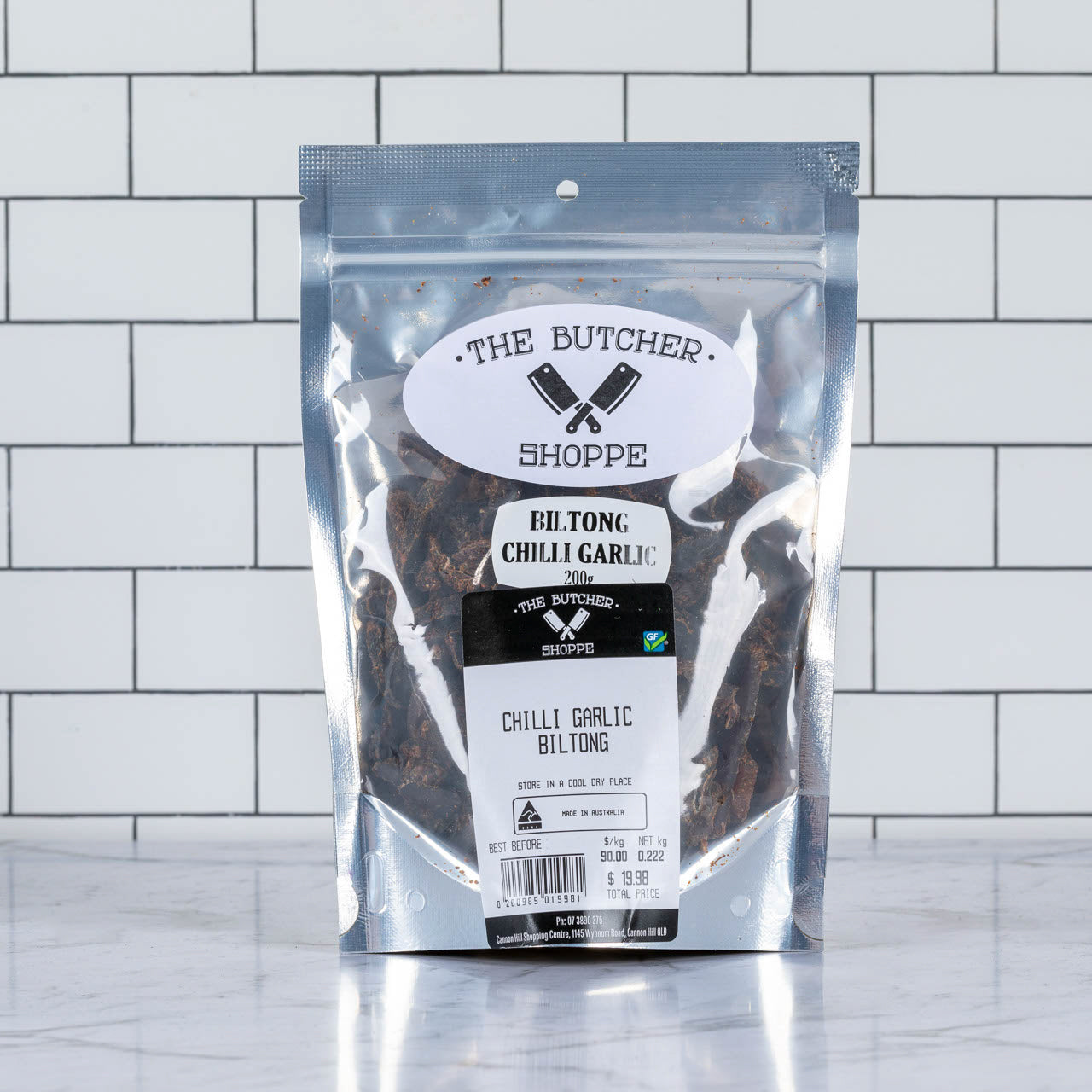 The Butcher Shoppe Chilli Garlic Biltong