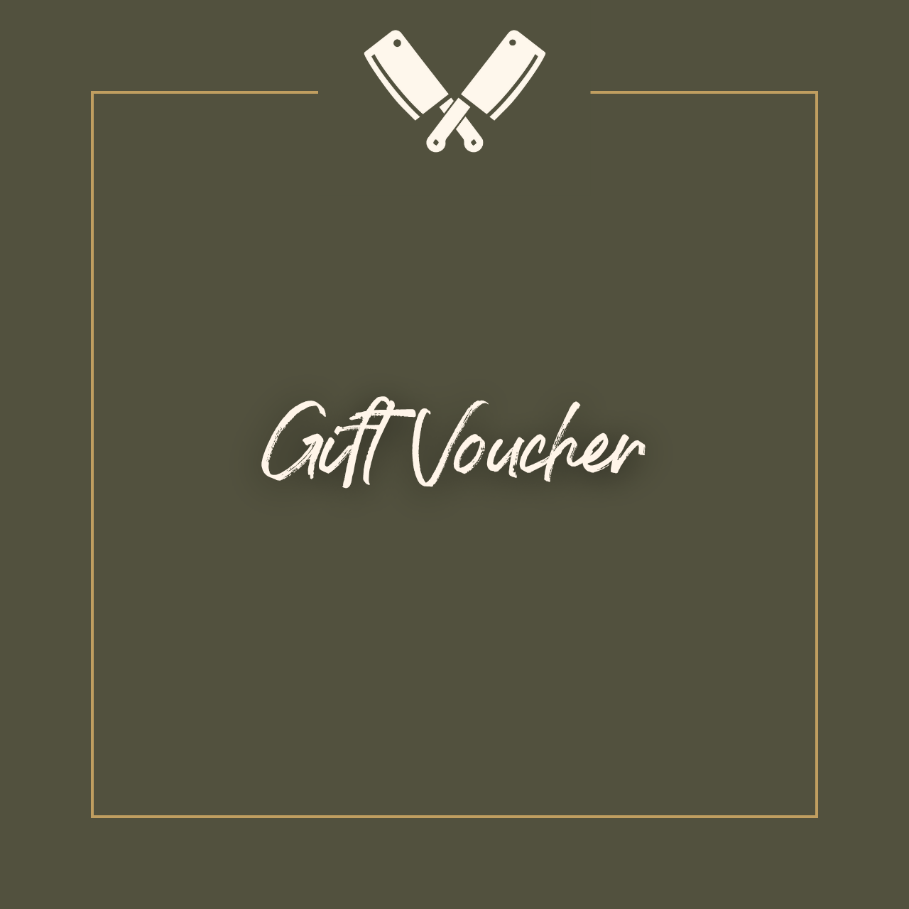 The Butcher Shoppe Gift Voucher