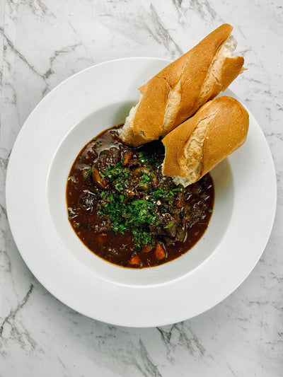 Pepper Steak and Mushroom Stew