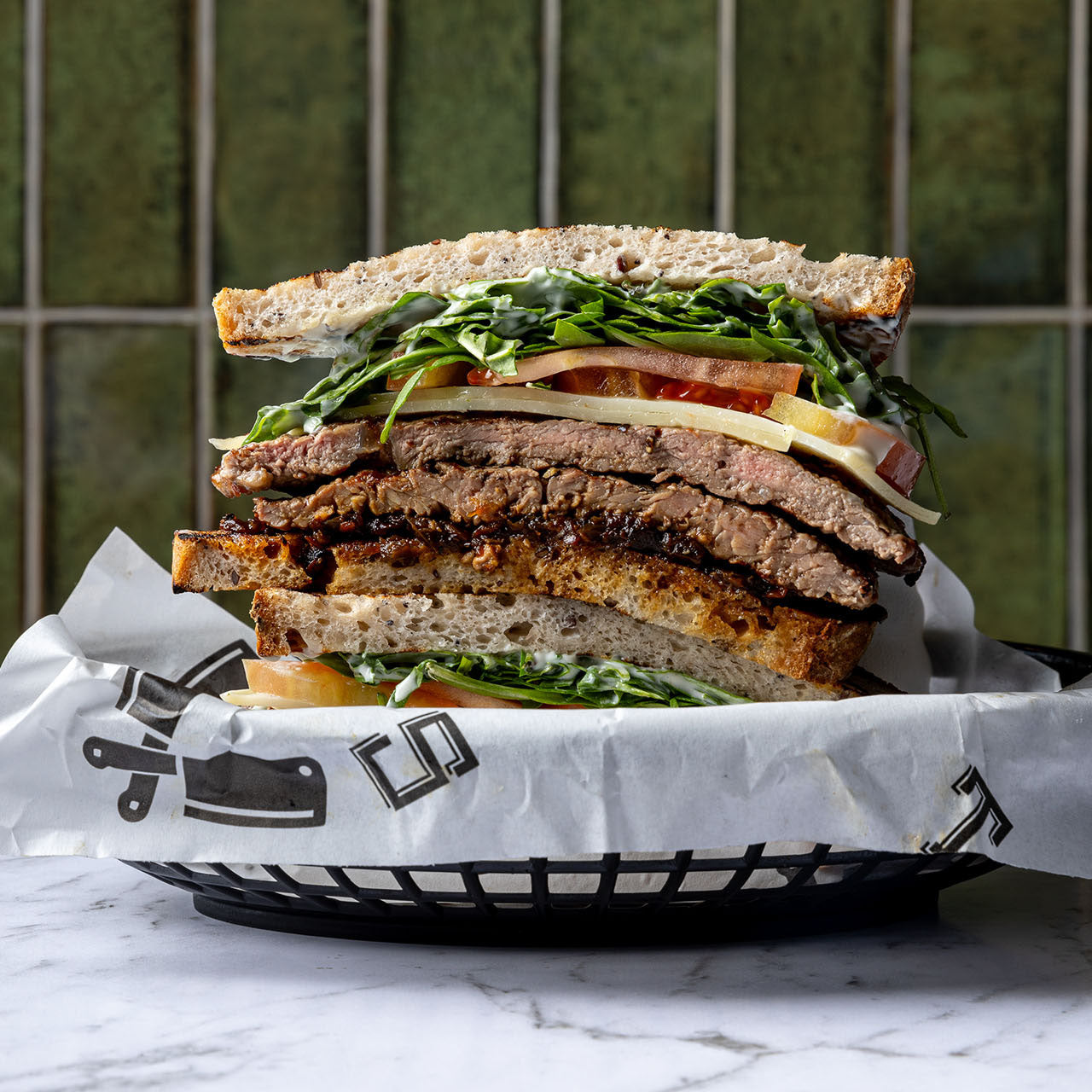 Cape Grim Steak Sandwich