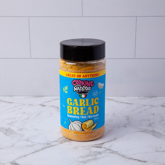 CookingWithMadDog Garlic Bread Seasoning, Rub & Marinade 280g