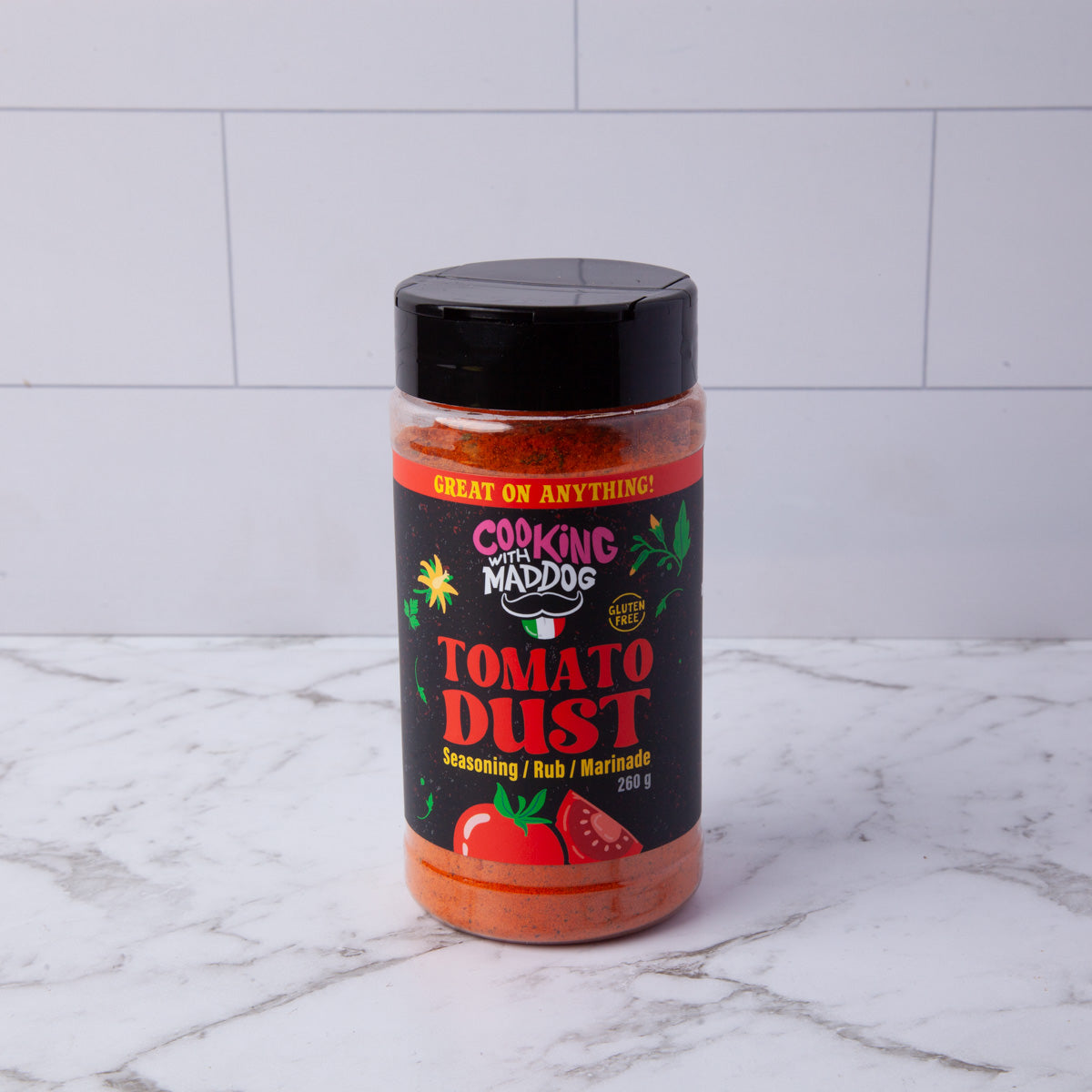 CookingWithMadDog Tomato Dust Seasoning 260g