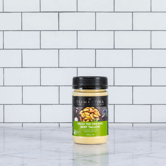Diamantina Grass Fed Organic Beef Tallow 330g