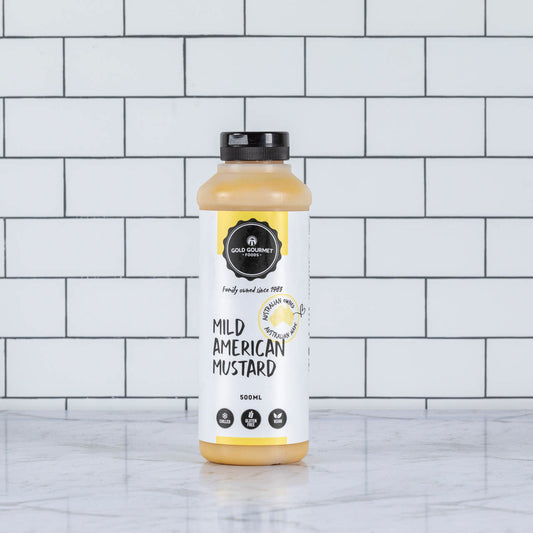 Gold Gourmet Mild American Mustard 500ml