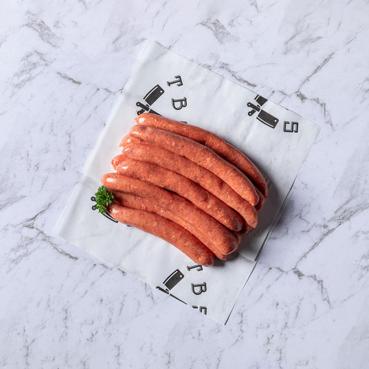 Grass Fed BBQ Beef Sausages