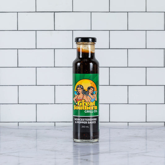 Great Southern Grill Co Worcestershire and Pepper Sauce