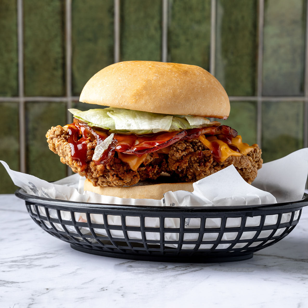 Southern Fried Chicken Burger