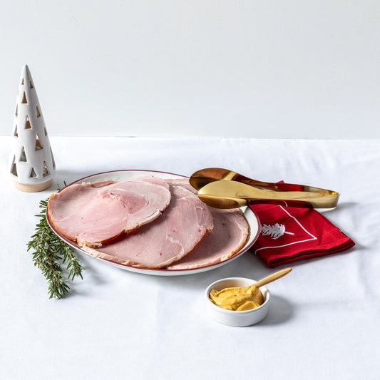 St Bernard's Boneless Double Smoked Christmas Sliced Leg Ham