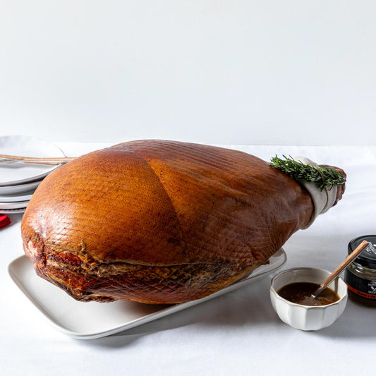 St Bernard's Double Smoked Christmas Full Leg Ham