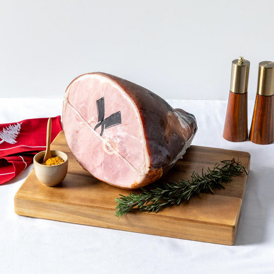 St Bernard's Double Smoked Christmas Half Leg Ham